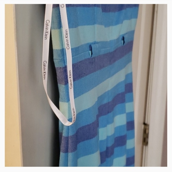 ππHPππ Calvin Klein Sheath Striped Dress - Picture 3 of 6